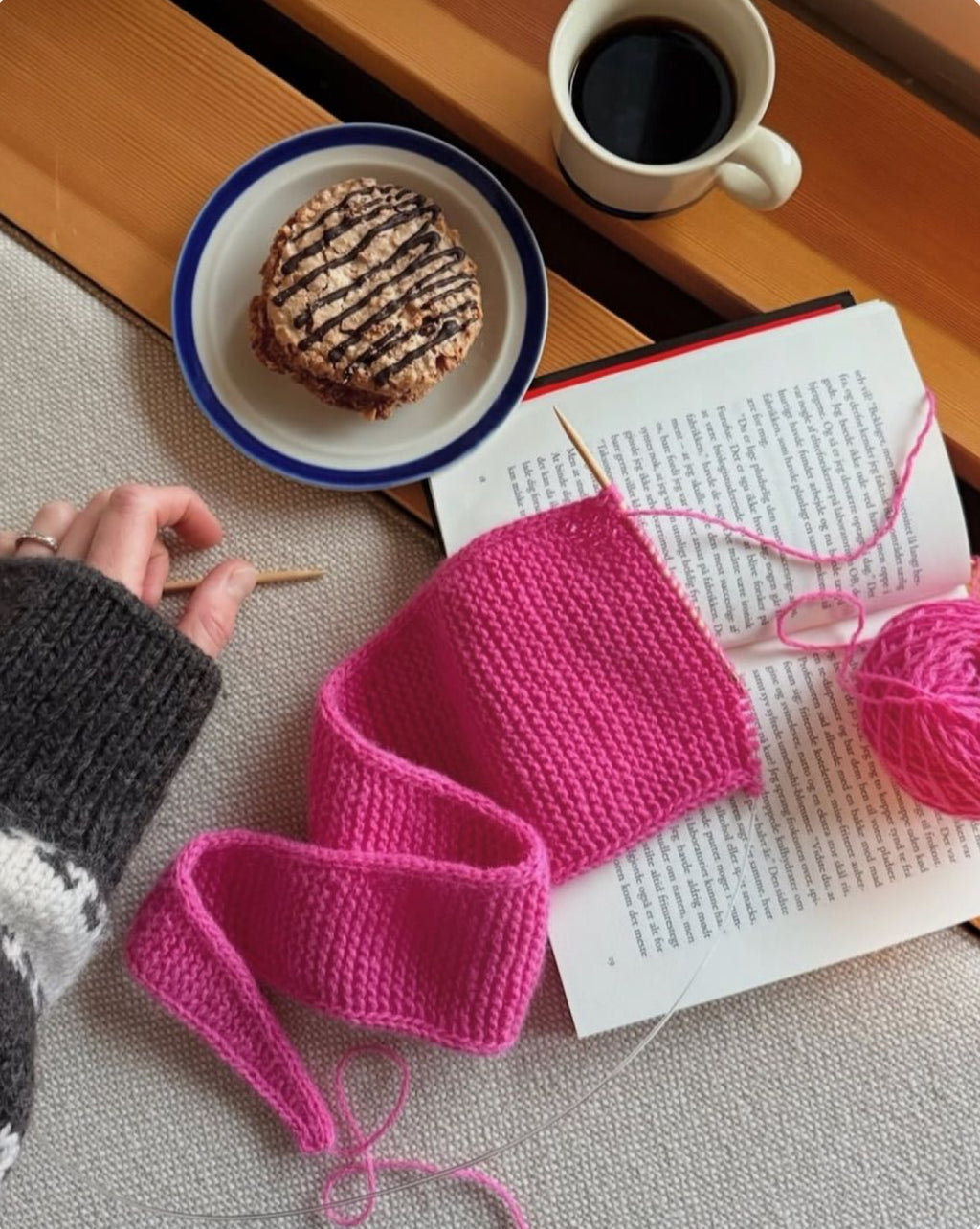 Patron PDF Scandi Scarf - Débutant