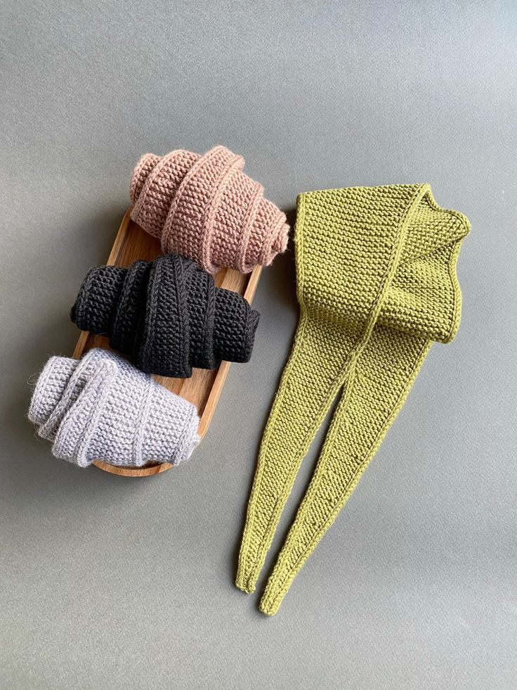 Patron PDF Scandi Scarf - Débutant