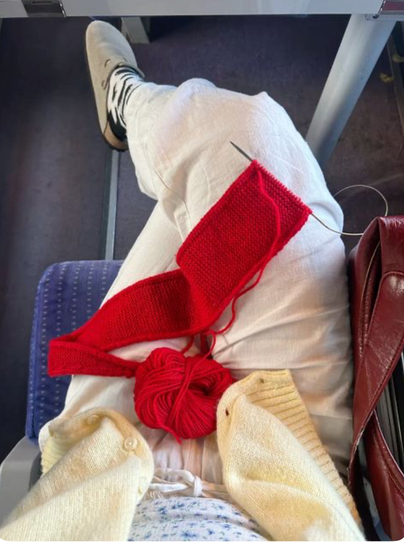 Patron PDF Scandi Scarf - Débutant